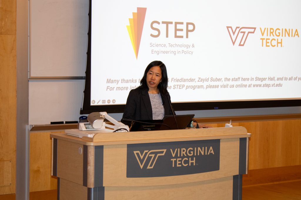 Keynote STEP Speaker Lindsey Marr on the Policy Science Interface